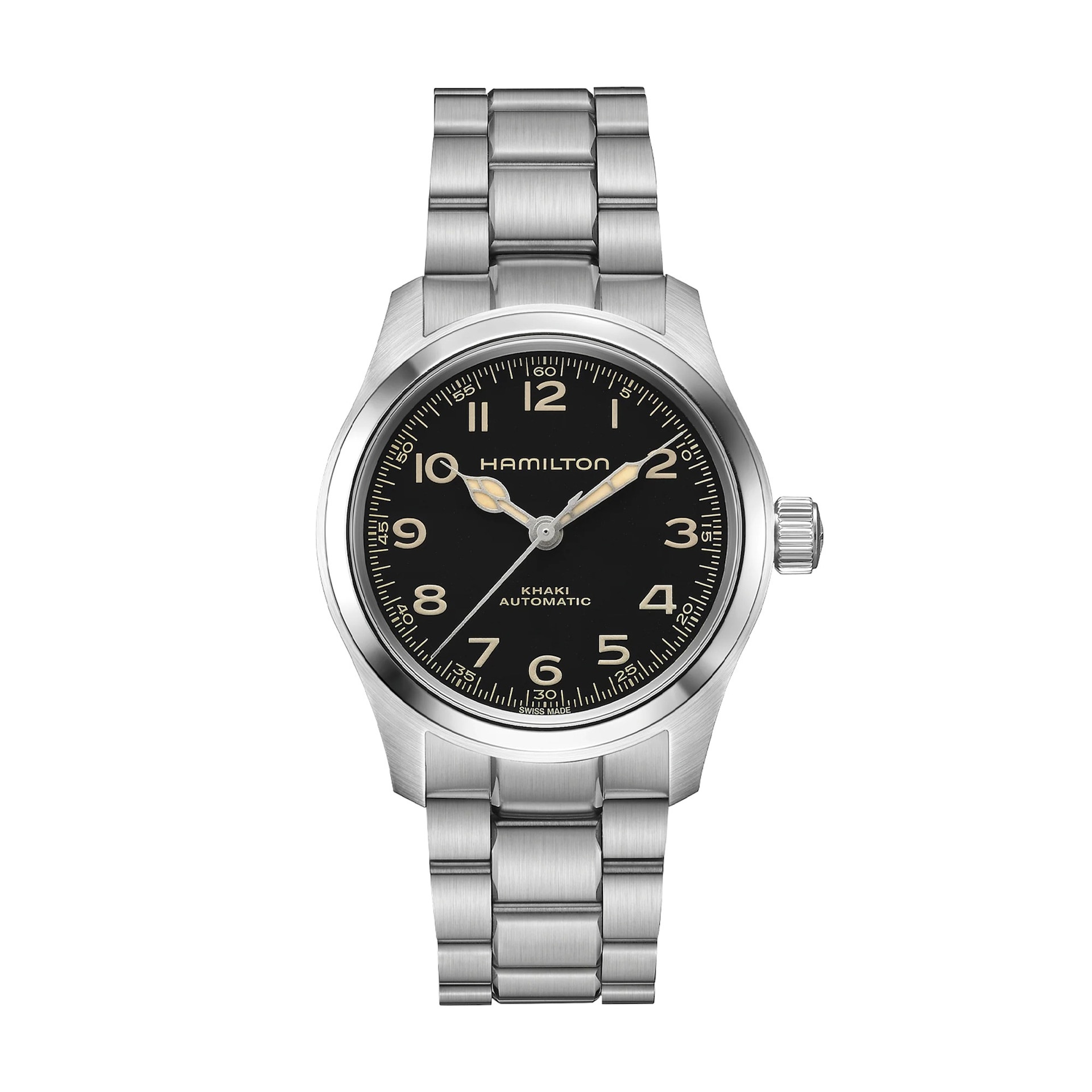 Hamilton Khaki Field Murph 38mm Watch Black Hamilton Khaki Field Murph 38mm Watch Black
