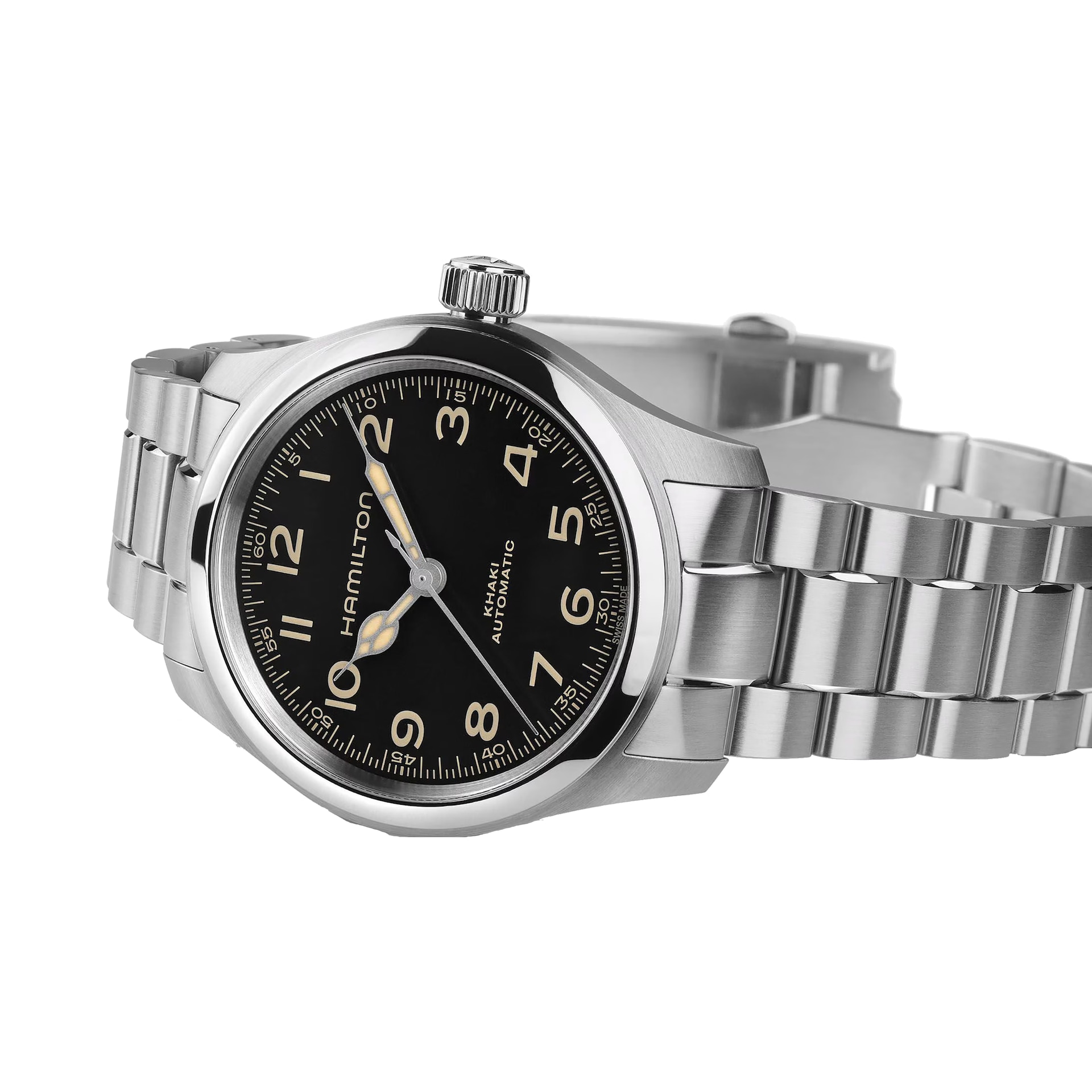 Hamilton Khaki Field Murph 38mm Watch Black Hamilton Khaki Field Murph 38mm Watch Black