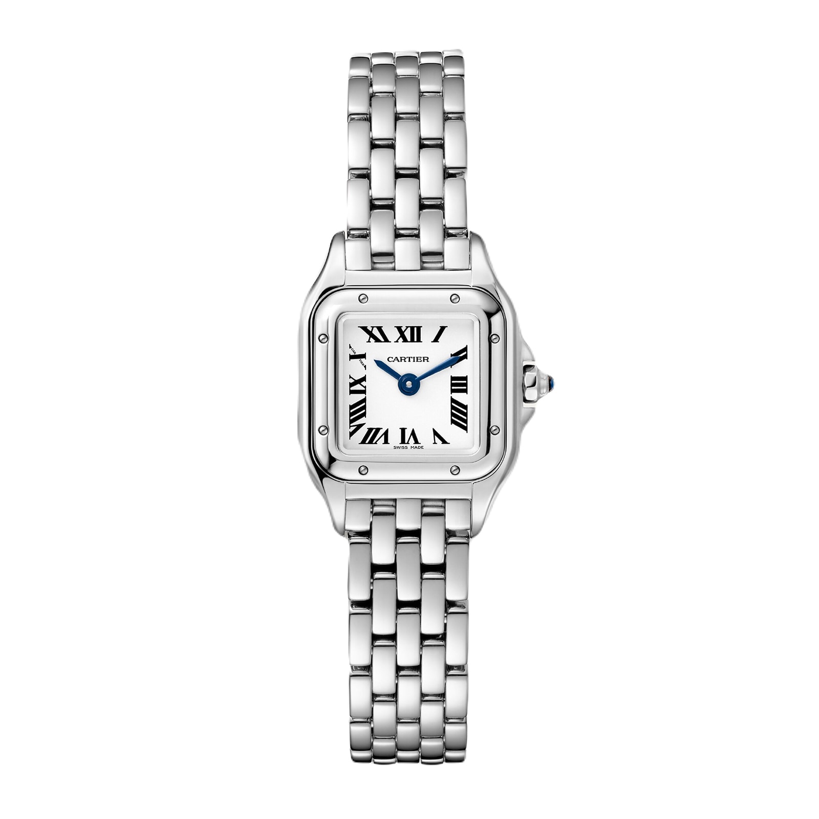 Cartier Panthère De Cartier Watch Mini Model, Quartz Movement, Steel Cartier Panthère De Cartier Watch Mini Model, Quartz Movement, Steel