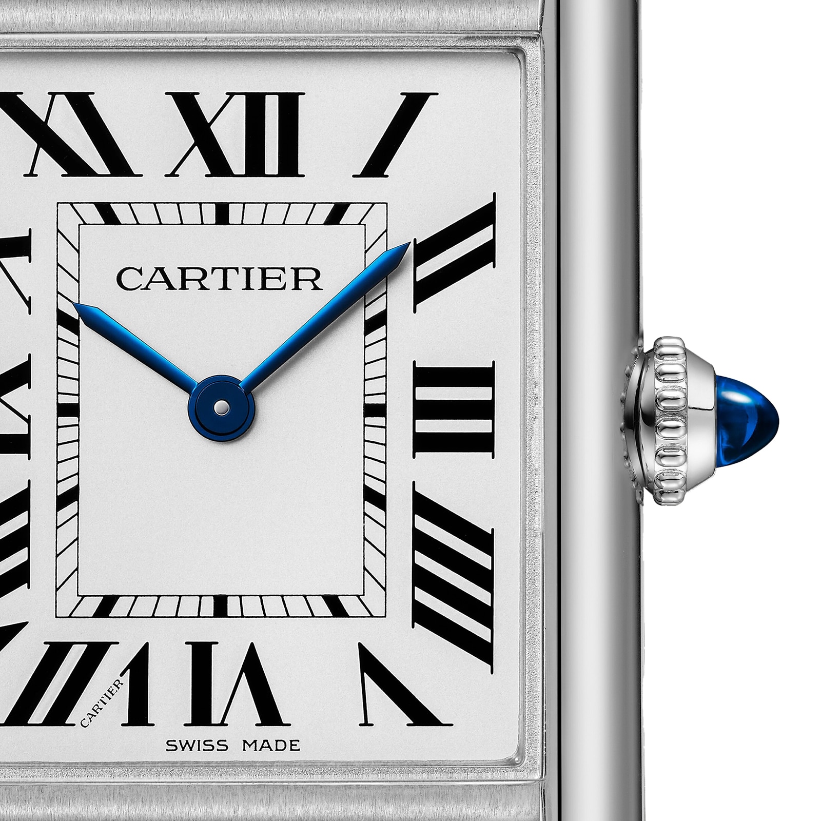 Cartier Tank Must Watch, Large Model, SolarBeat Photovoltaic Movement, Steel Case Cartier Tank Must Watch, Large Model, SolarBeat Photovoltaic Movement, Steel Case