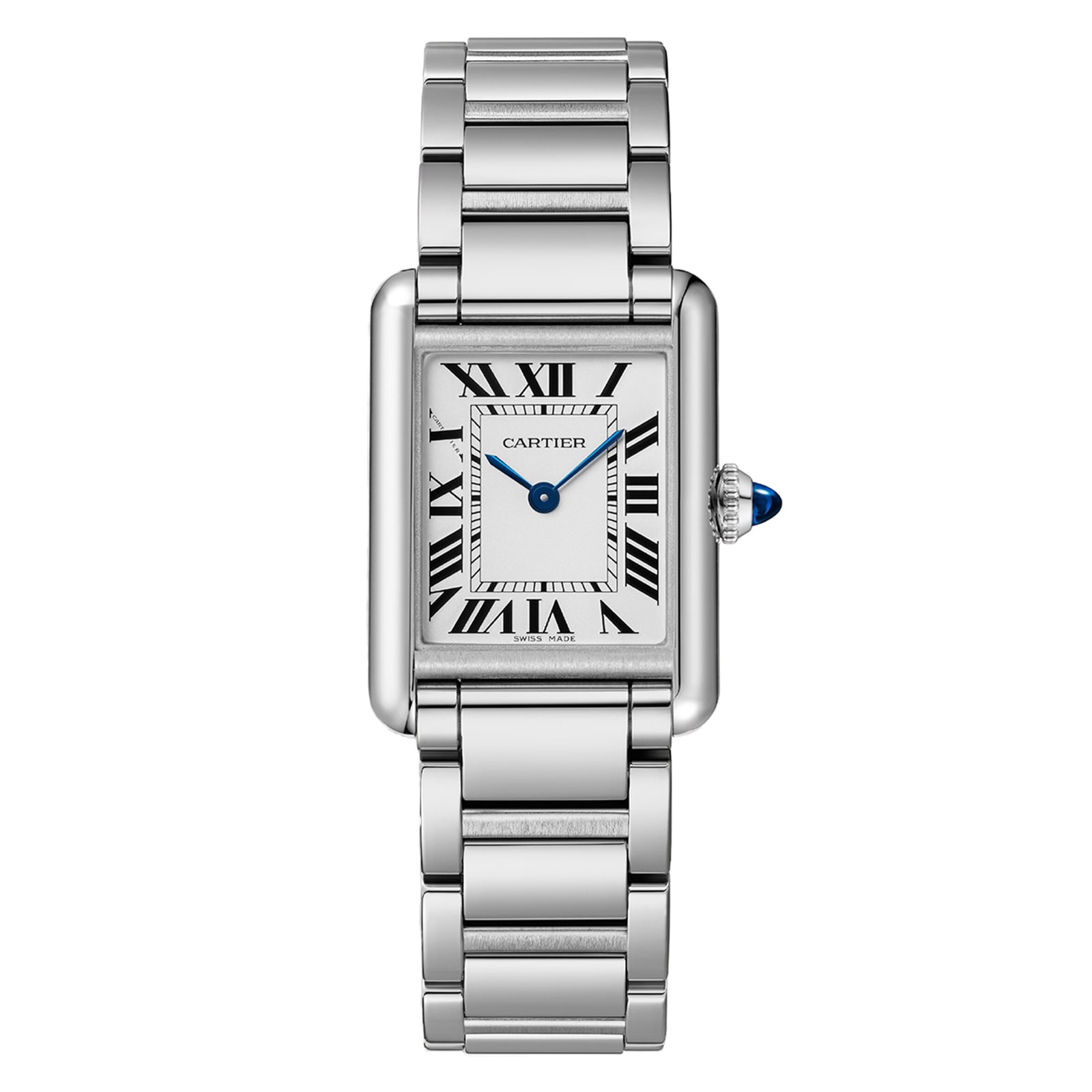 Cartier Tank Must Watch, Small Model, SolarBeat Photovoltaic Movement, Steel Case Cartier Tank Must Watch, Small Model, SolarBeat Photovoltaic Movement, Steel Case