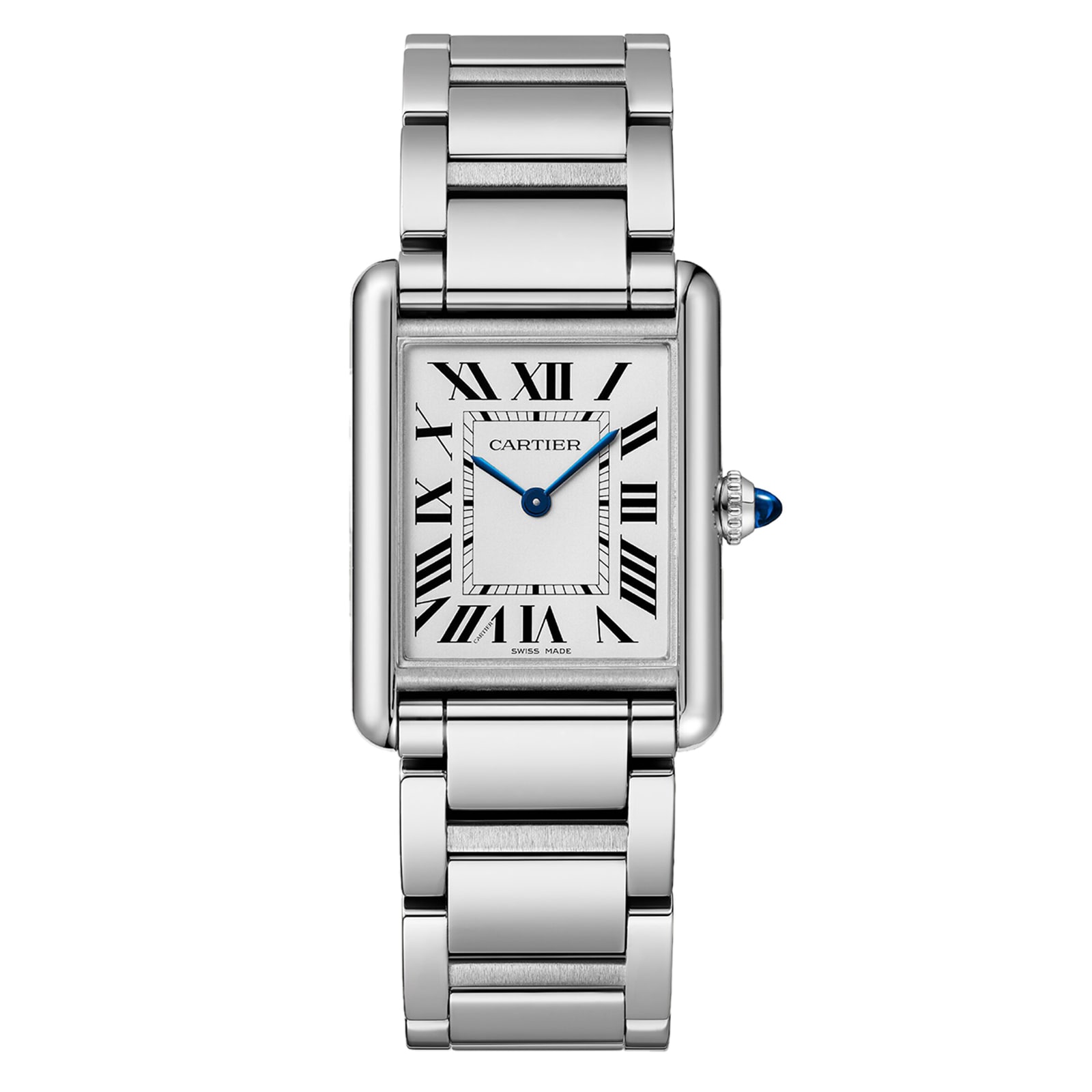 Cartier Tank Must Watch, Large Model, SolarBeat Photovoltaic Movement, Steel Case Cartier Tank Must Watch, Large Model, SolarBeat Photovoltaic Movement, Steel Case