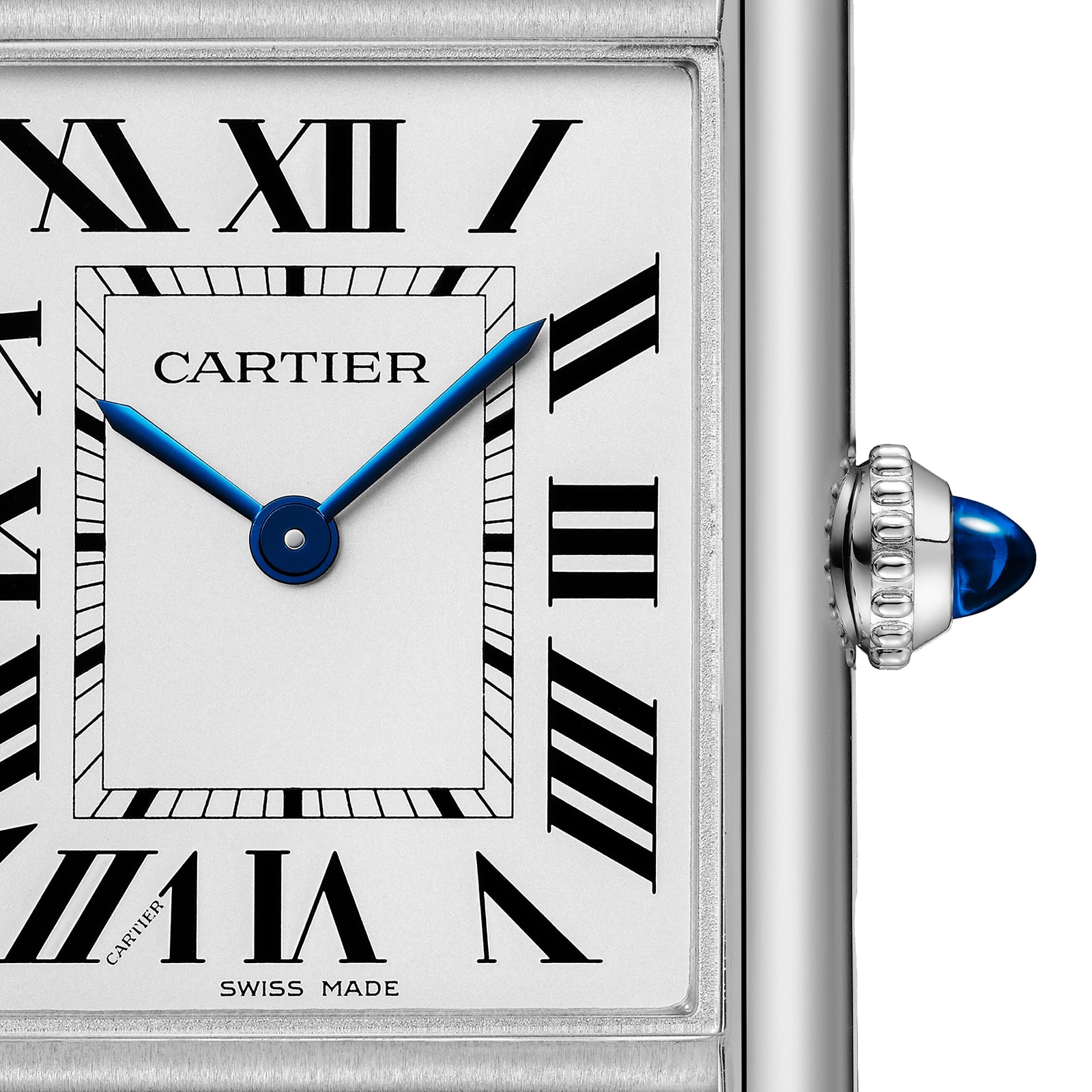 Cartier Tank Must Watch, Large Model, SolarBeat Photovoltaic Movement, Steel Case Cartier Tank Must Watch, Large Model, SolarBeat Photovoltaic Movement, Steel Case