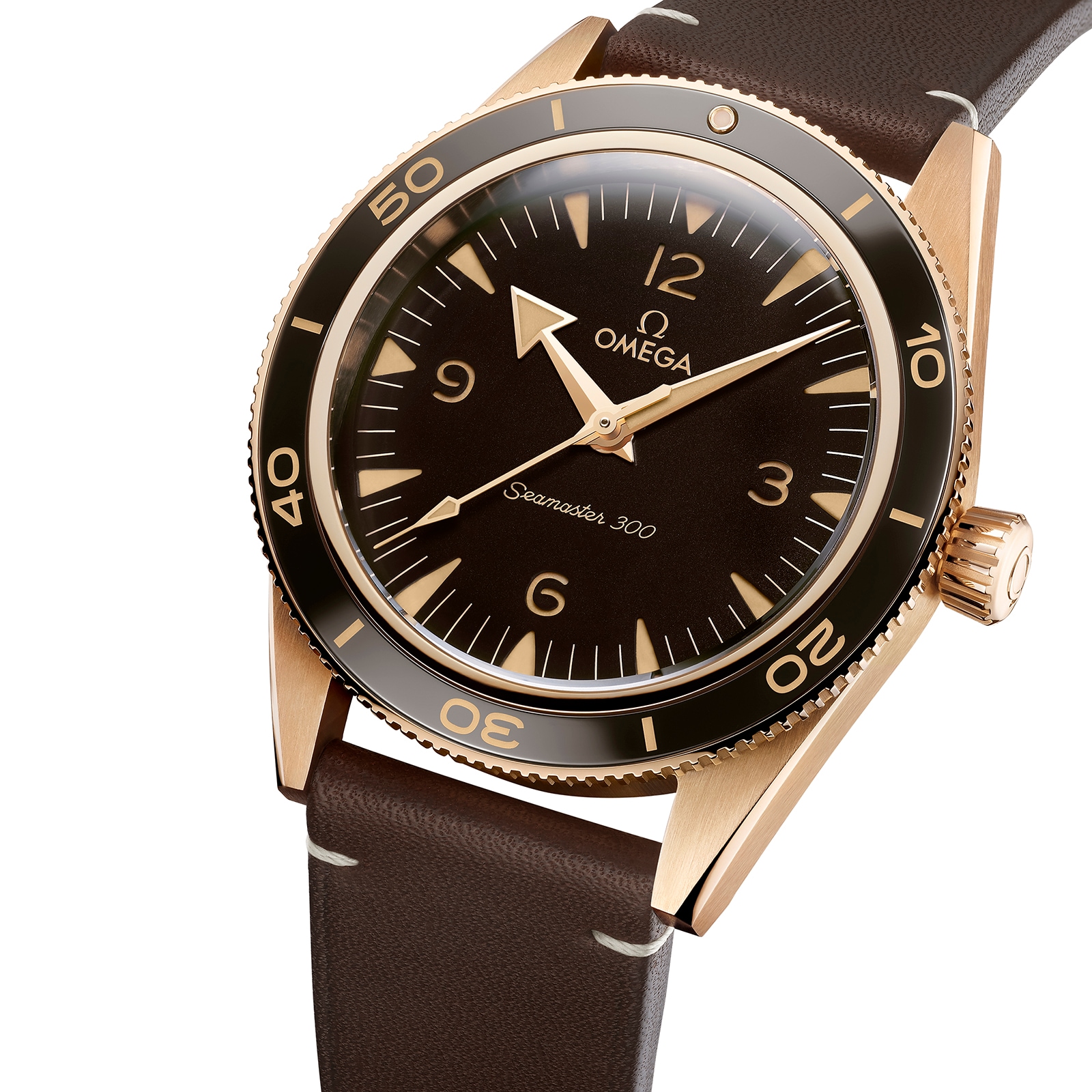 Omega Seamaster 300 Co-Axial Master Chronometer 41mm Bronze Gold