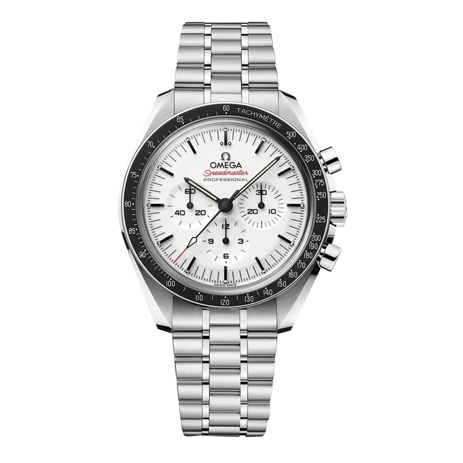 Omega Speedmaster Moonwatch Professional 42mm Mens Watch White Omega Speedmaster Moonwatch Professional 42mm Mens Watch White