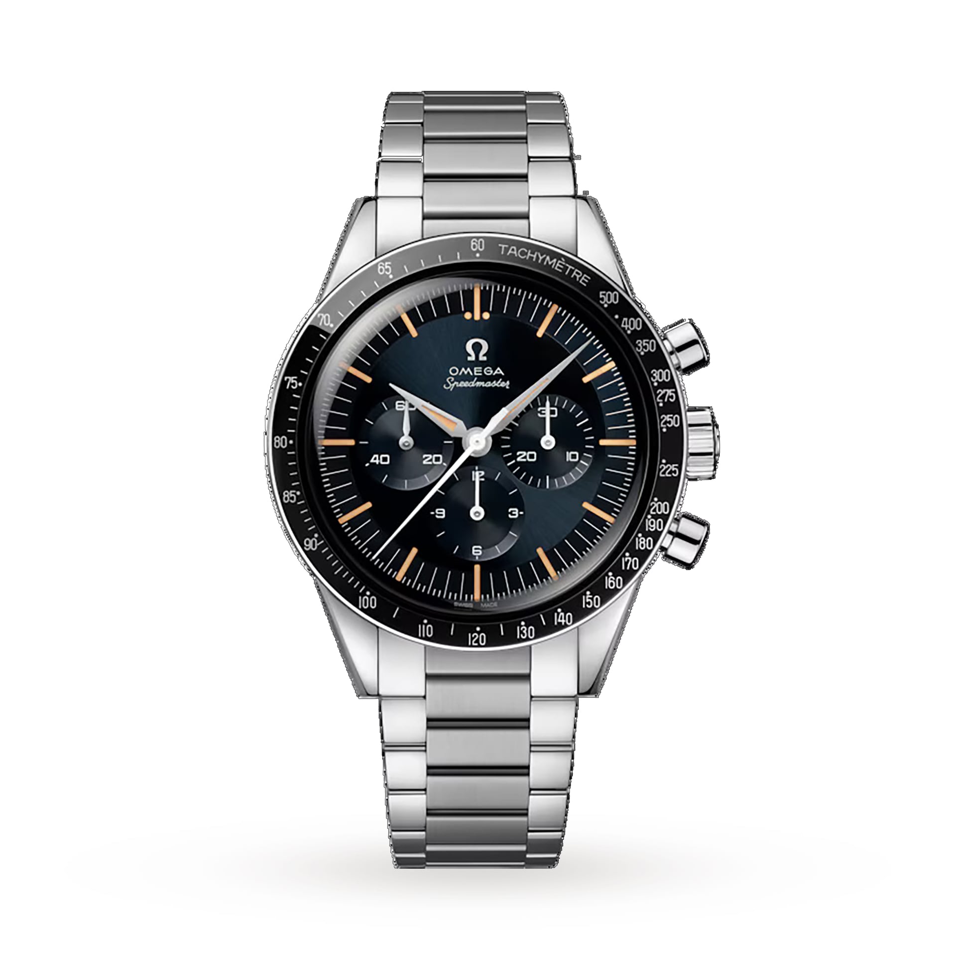 Omega Speedmaster Anniversary Series 40mm Mens Watch Blue Stainless Steel Omega Speedmaster Anniversary Series 40mm Mens Watch Blue Stainless Steel
