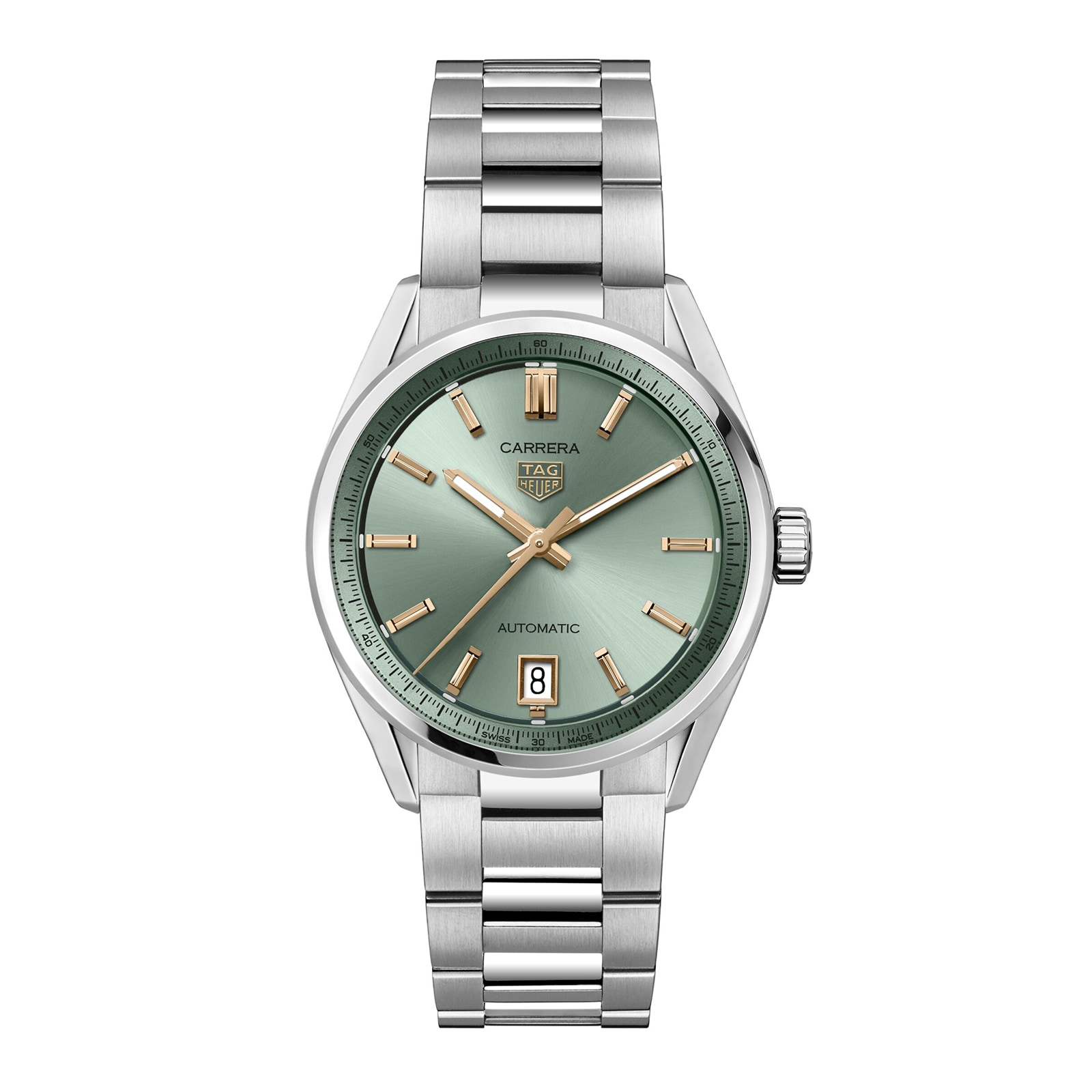 TAG Heuer Carrera Date 36mm Unisex Watch Green