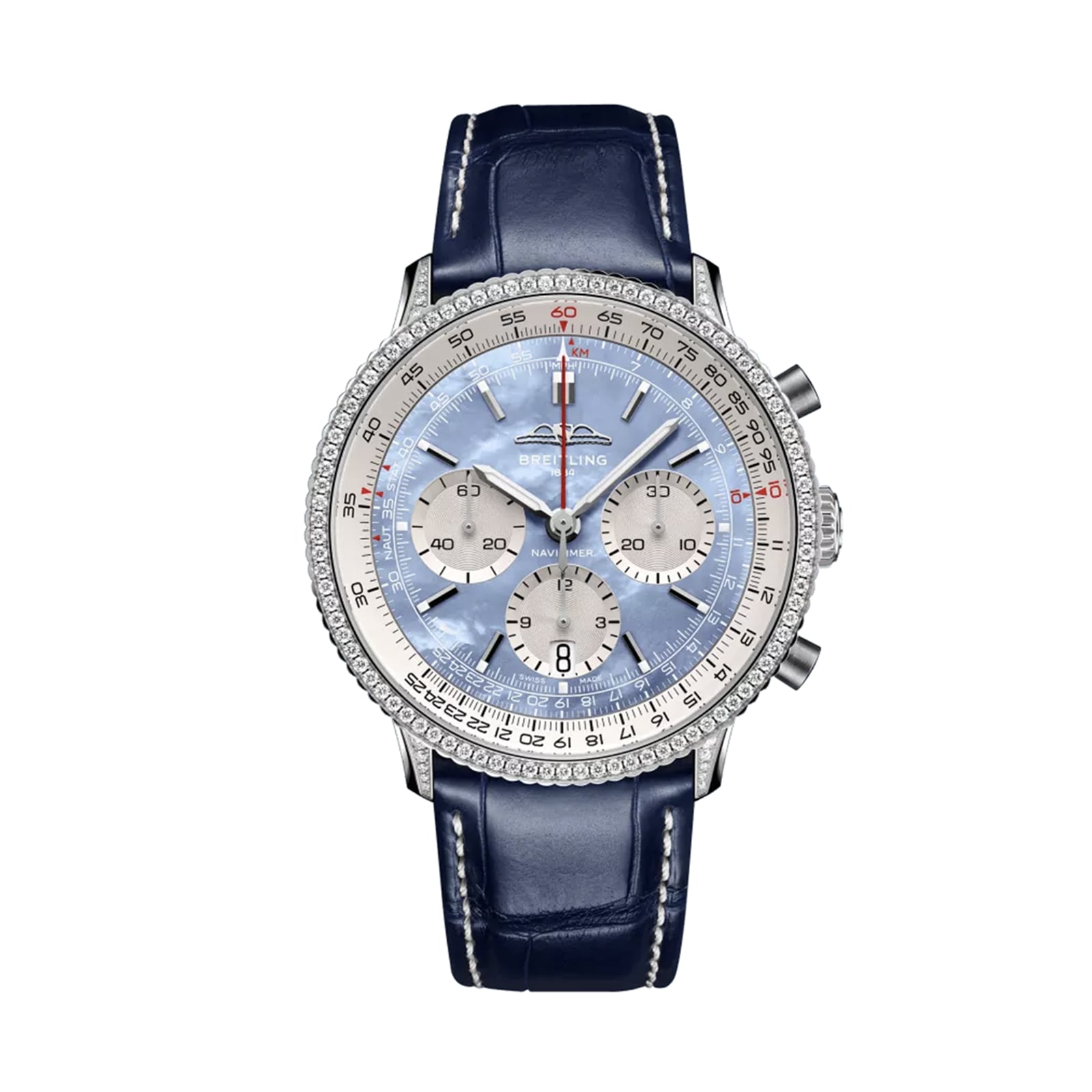 Breitling Navitimer B01 Chronograph 41mm Mens Watch Blue Breitling Navitimer B01 Chronograph 41mm Mens Watch Blue