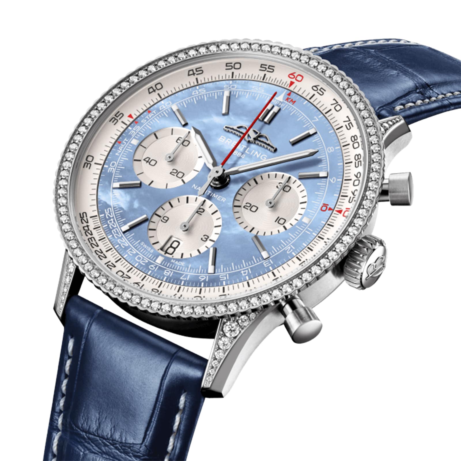 Breitling Navitimer B01 Chronograph 41mm Mens Watch Blue Breitling Navitimer B01 Chronograph 41mm Mens Watch Blue