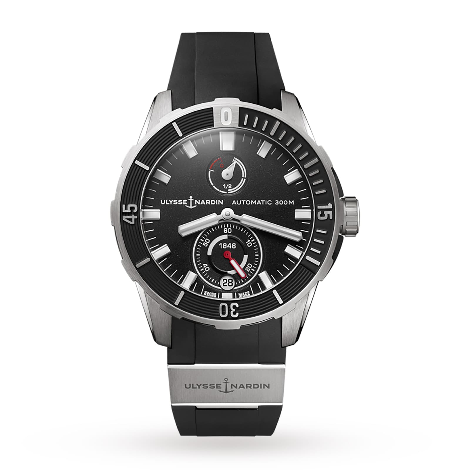 Ulysse Nardin Diver 44mm Titanium Case And Bezel