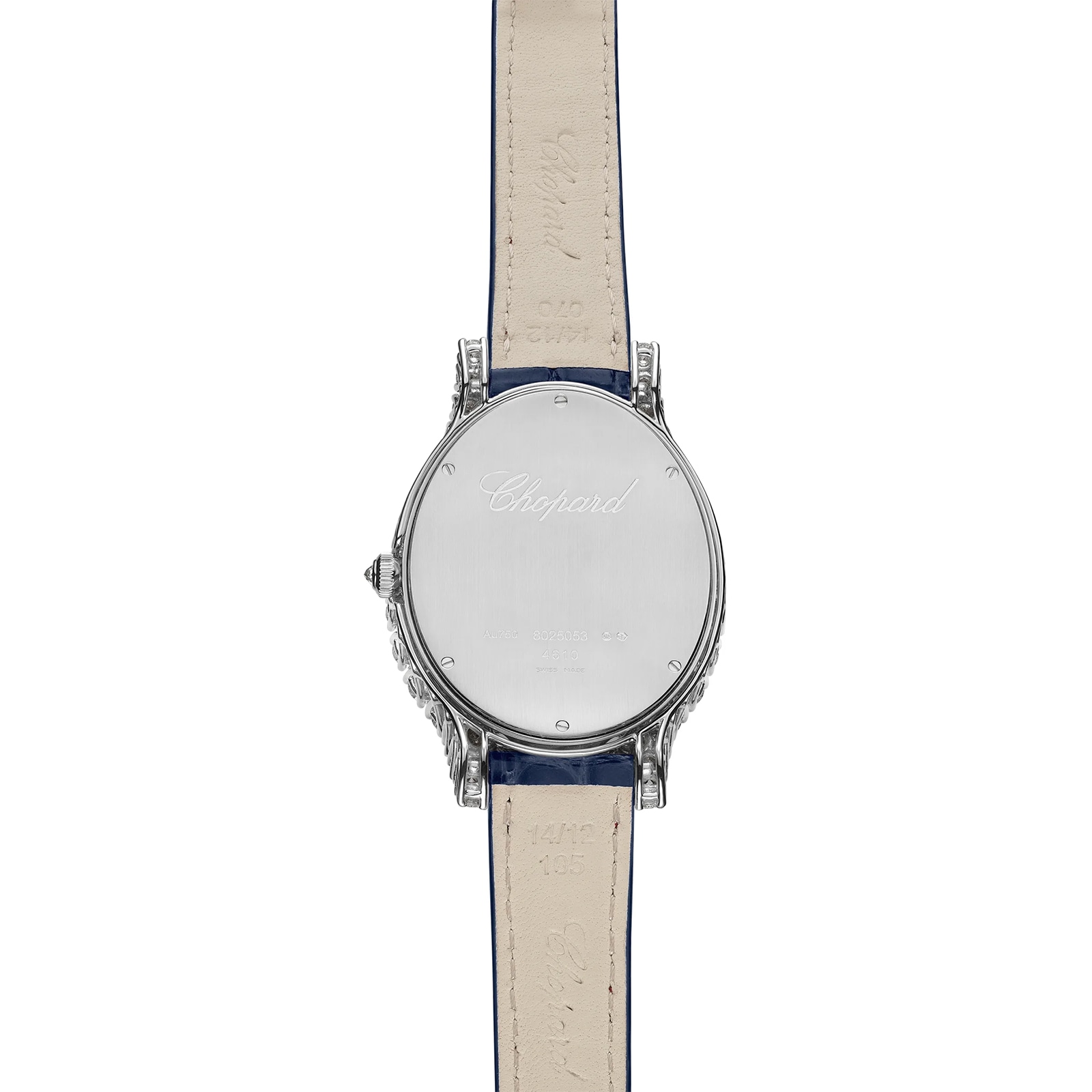 Chopard L'Heure Du Diamant Oval 40 X 34mm, Manual, Ethical White Gold, Diamonds