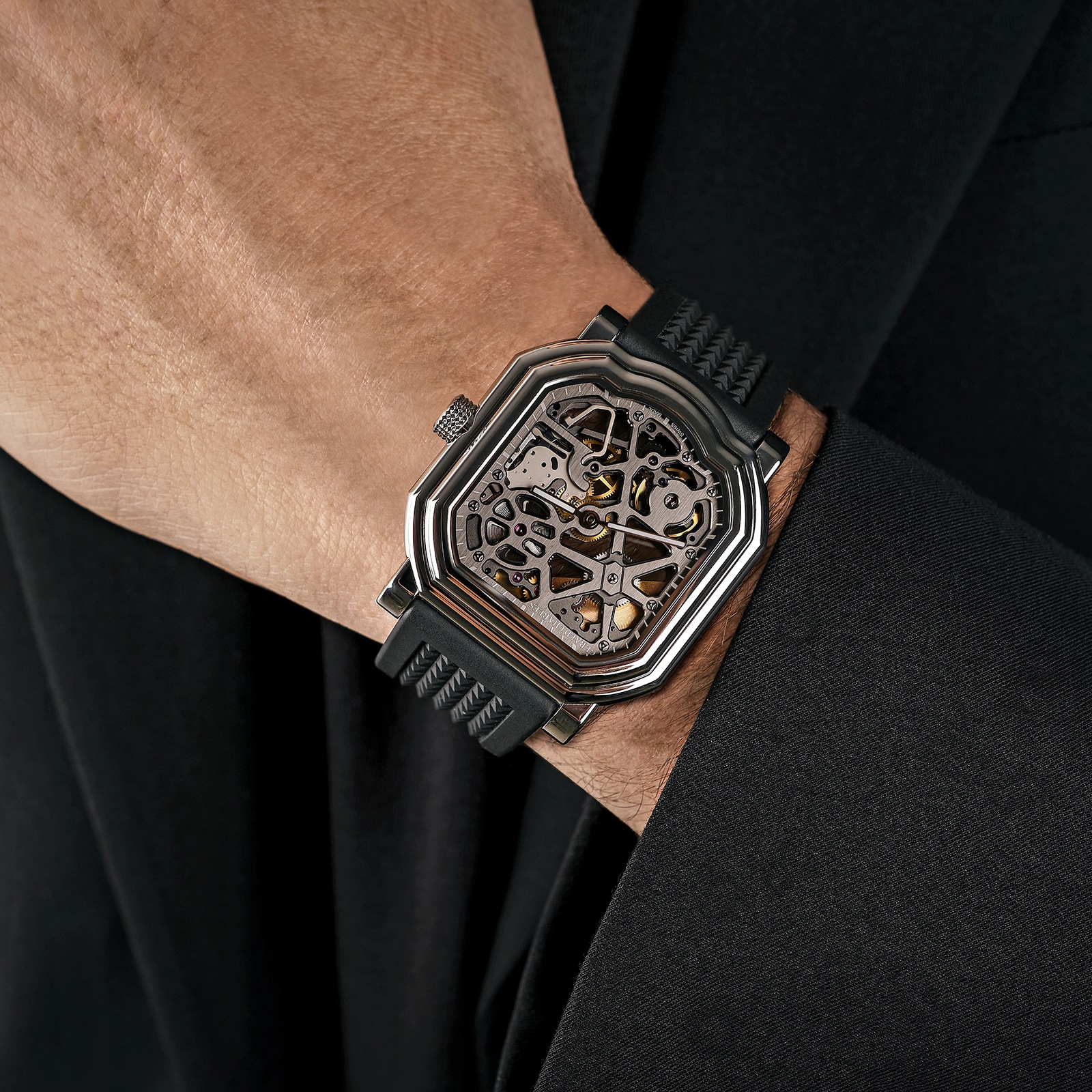 Gerald Charles Maestro 8.0 Squelette 39mm Mens Watch Skeleton Gerald Charles Maestro 8.0 Squelette 39mm Mens Watch Skeleton